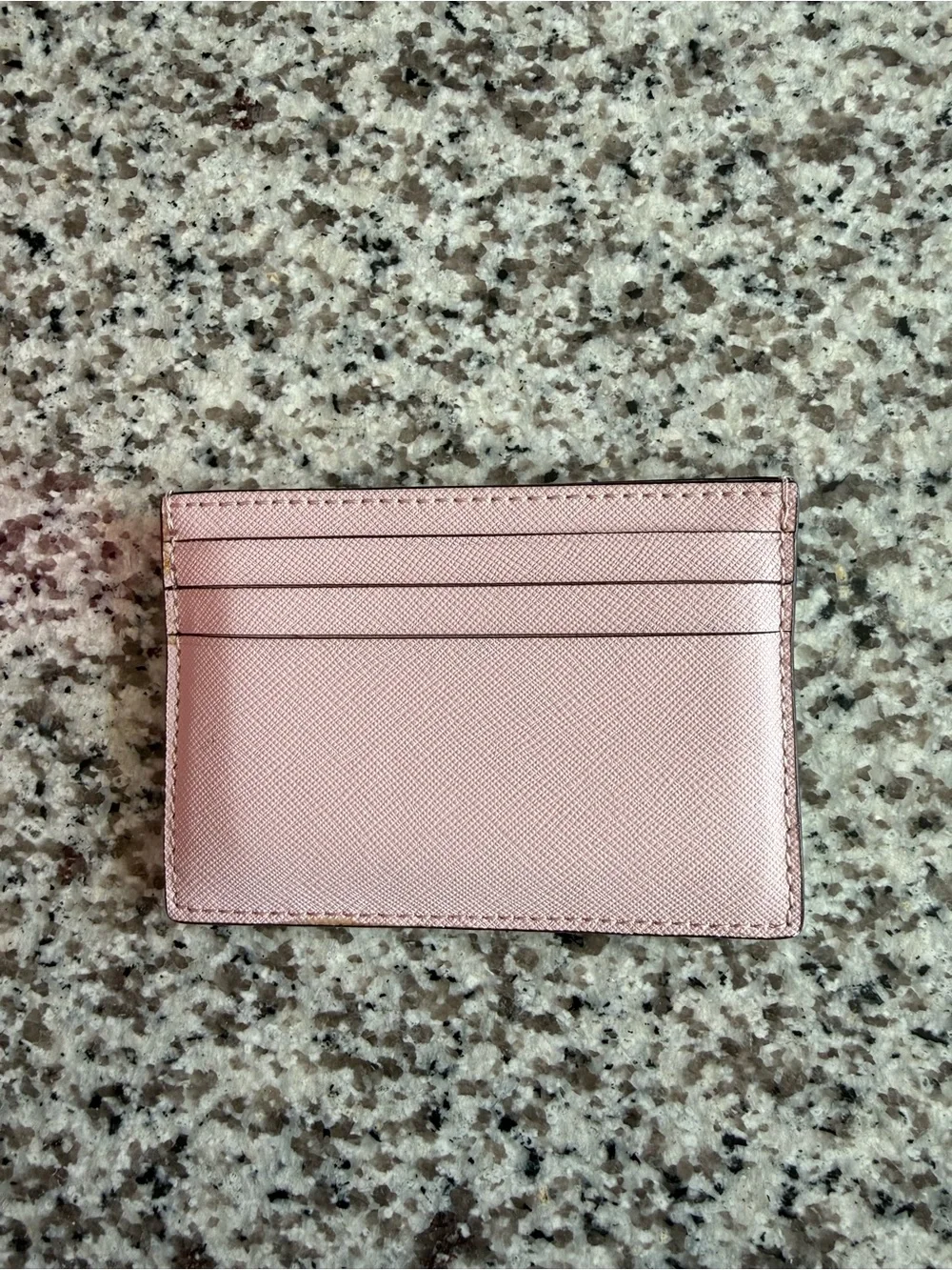 kate spade blush pink card holder